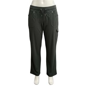 KUHL Pants Womens Size 14 Short Grey Lightweight Hiking Cargo